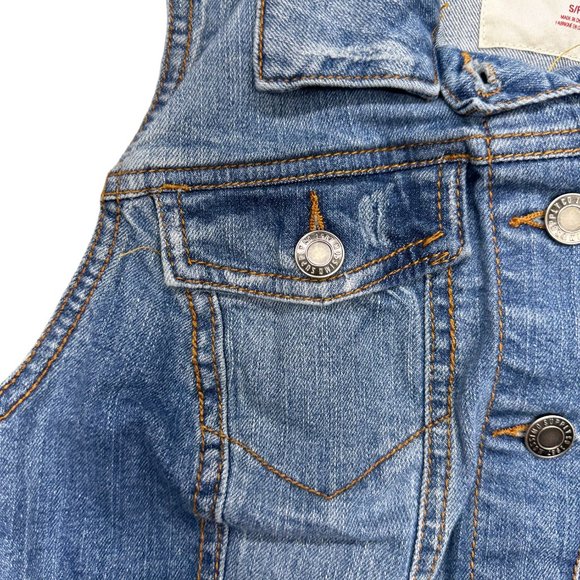 Mossimo Denim Vest (S) - Picture 3 of 8